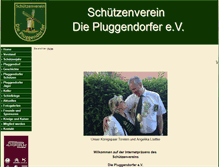 Tablet Screenshot of die-pluggendorfer.de